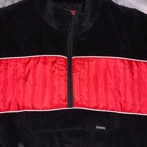 Supreme half zip jacket